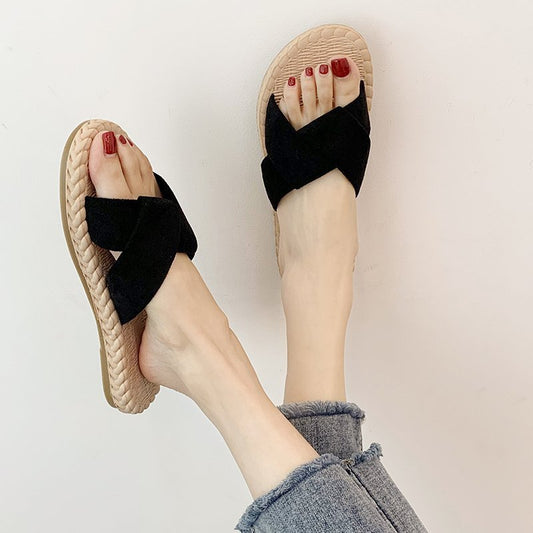 Korean Fashion All-match Sandals And Slippers