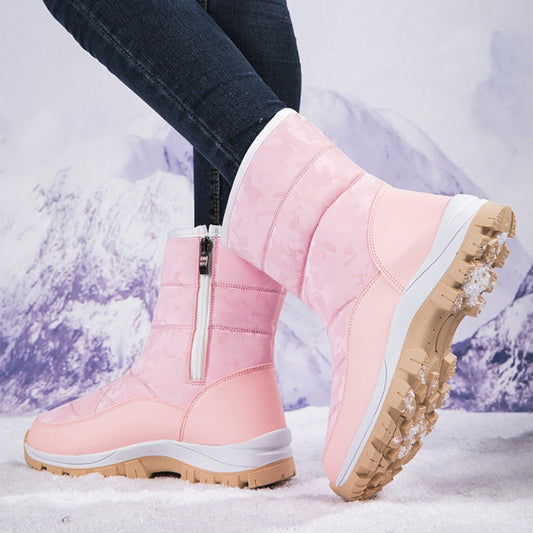 Winter Snow Boots For Women Outdoor Thickened
