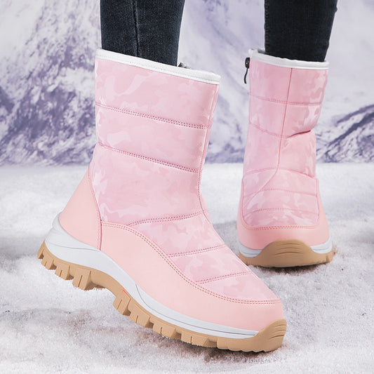 Winter Snow Boots For Women Outdoor Thickened