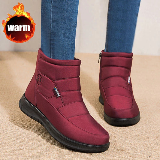 Ankle Boots For Women Non-slip Waterproof Snow Boots