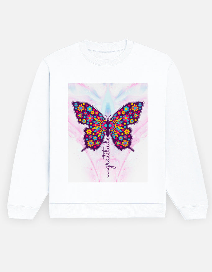 Butterfly Gratitude Sweatshirt