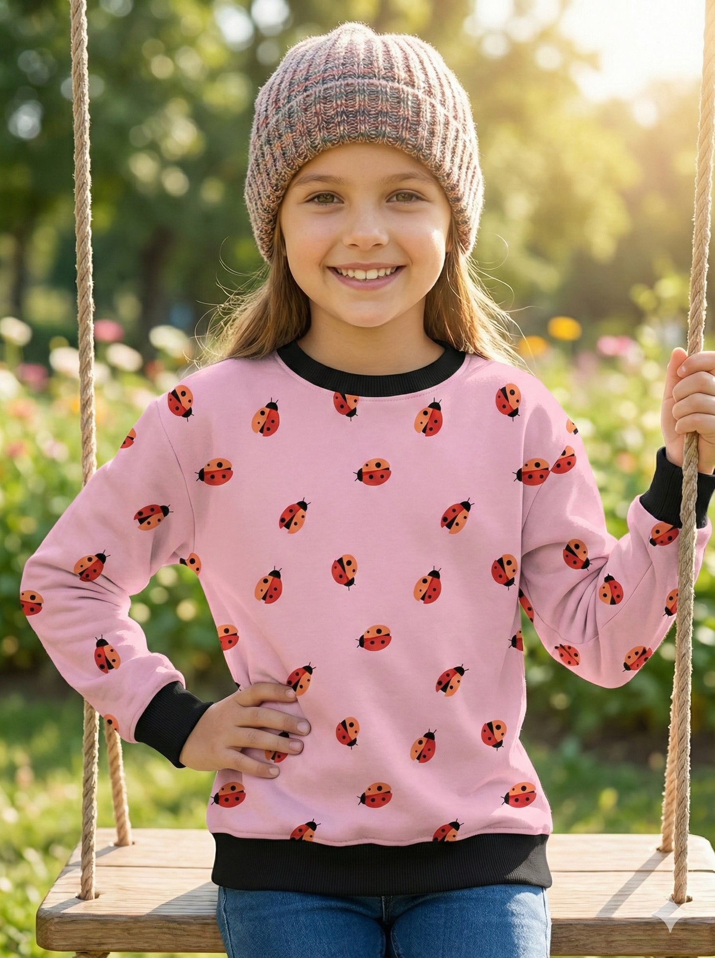Ladybug Kids Sweatshirt