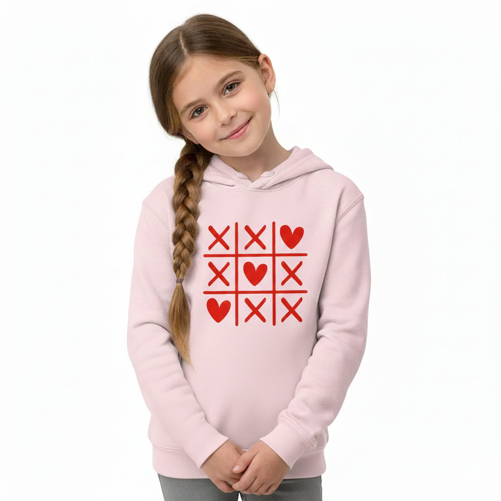 Tic Tac Toe Kids Hoodie