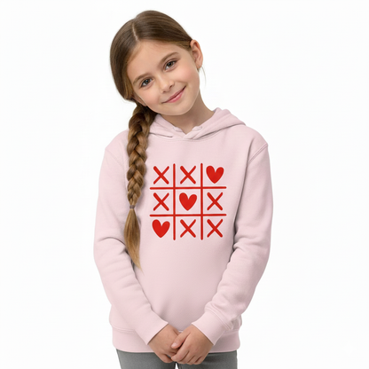 Tic Tac Toe Kids Hoodie