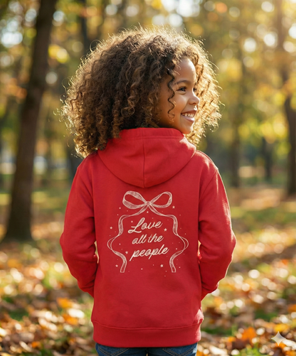 Love All the People Kids Hoodie