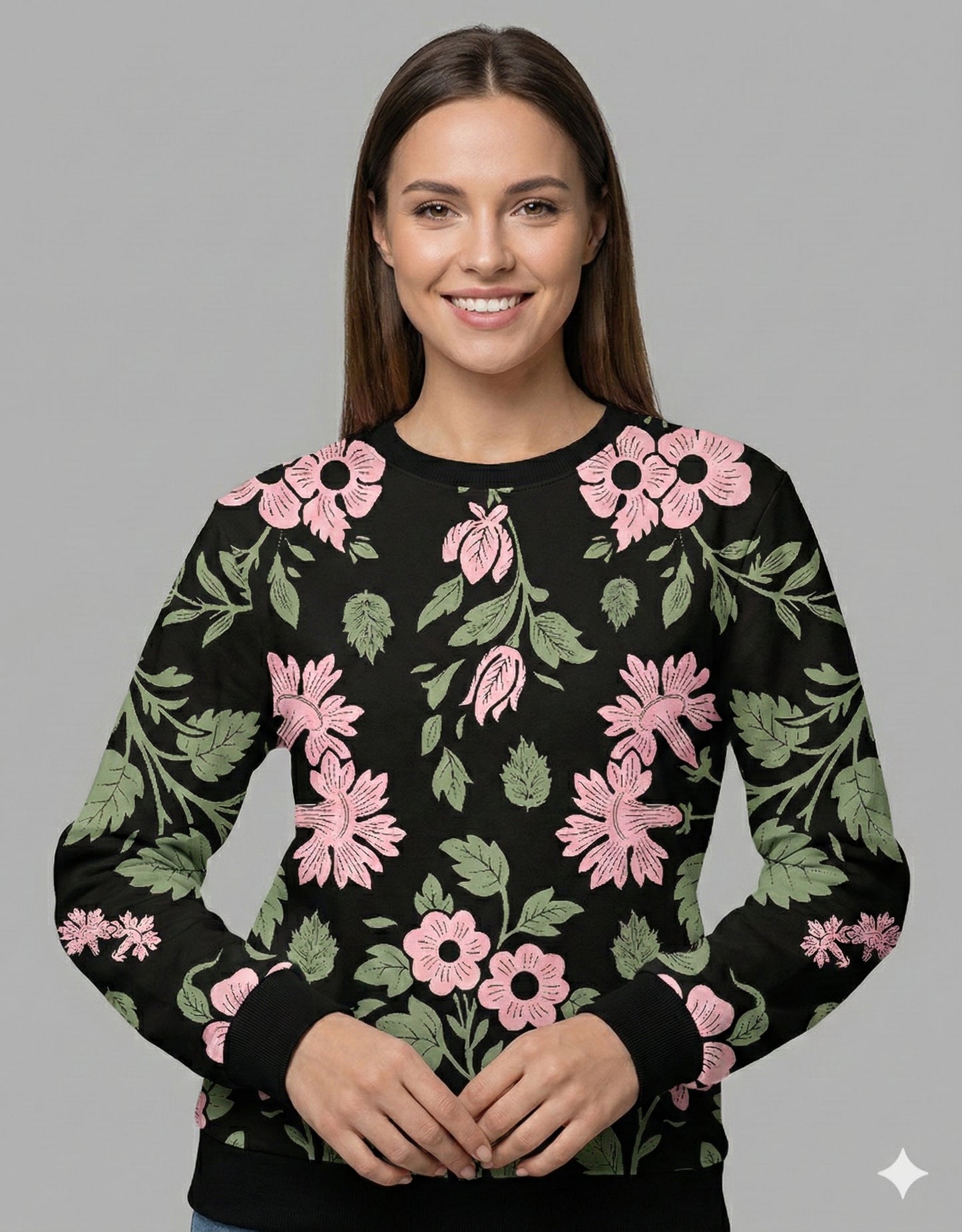 Vintage Flowers Sweatshirt