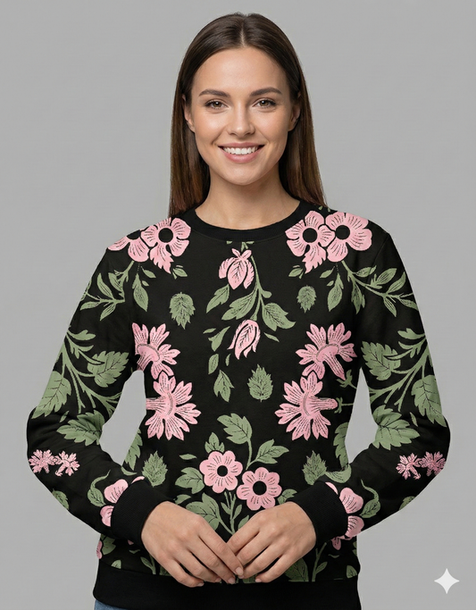 Vintage Flowers Sweatshirt