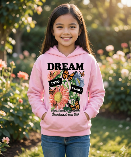 Dream into Reality Kids Hoodie