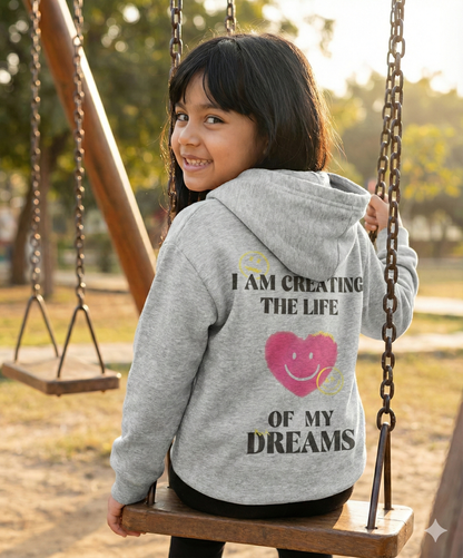 Dreams Girl Kids Hoodie