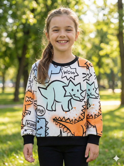 Dinosaur Kids Sweatshirt