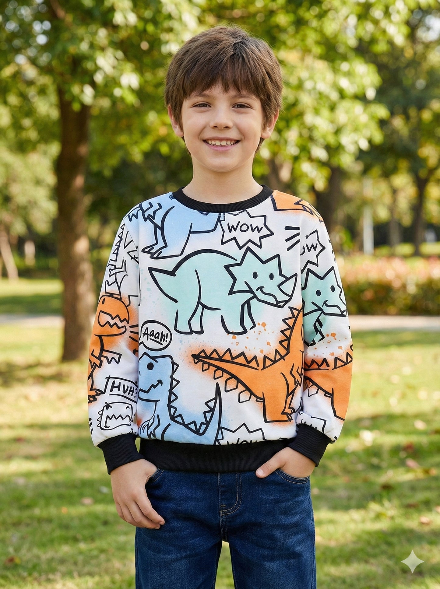 Dinosaur Kids Sweatshirt