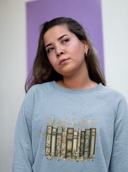 Flower books Unisex Sweatshirt