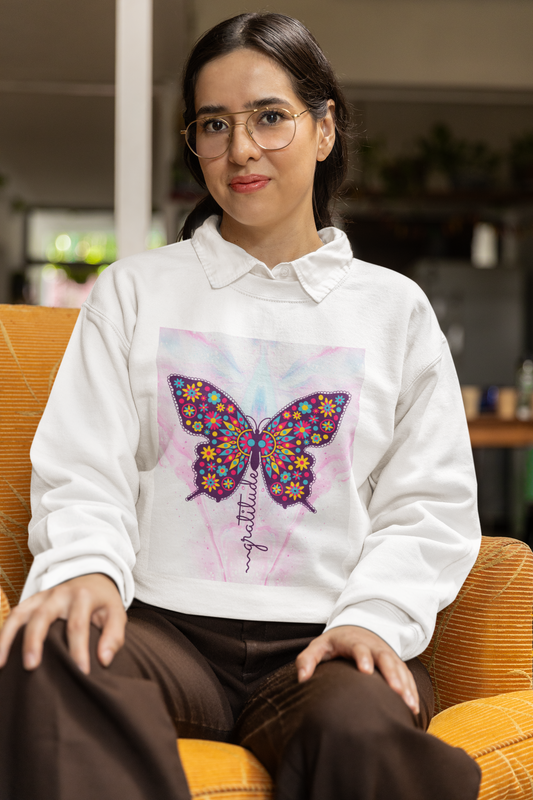 Butterfly Gratitude Sweatshirt