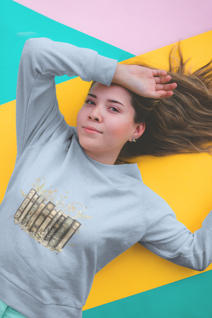Flower books Unisex Sweatshirt